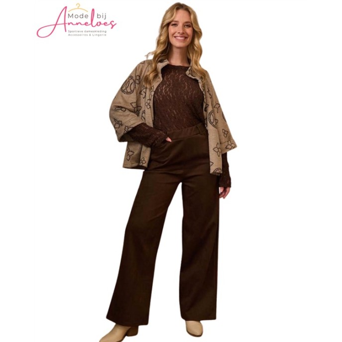 FOS Jasje Aveline 7902 Dotted Beige